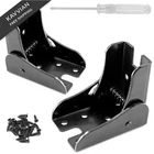 Lifcratms 2 Pack Folding Table Leg Brackets, Black Foldable New. Price: $14.41.