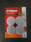 Super Sliders 1/2" Self Stick Furniture Protector Felt Pads 16 In Pack New!. Price: $6.49.