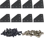 8SETS Black Series Connector 1010 Aluminum Extrusion Corner With 8PCS New. Price: $39.88.