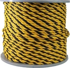 Ateret Twisted 3-STRAND Yellow & Black Polypropylene Rope Monofilament All Sizes New. Price: $79.90.