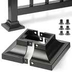 Aluminum Deck Post Base Cover For 2"X2" 4.5"X4.5", Handrail, Stair, New. Price: $125.99.