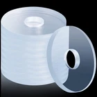 Zonon 10 Pcs 3/4 Inch Shower Door Handle Washers Clear Plastic Flat 1/16 New. Price: $7.19.
