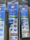 Grip Rite Prime Guard Plus Structural Screws Black 3/8" X 15PC GRSSFW381015 New. Price: $15.99.