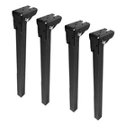 Geesatis Furniture Legs, Folding Metal Adjustable 16INCH, Black New. Price: $47.23.
