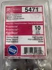 Liberty Cabinet Knob Pull 1-1/4 Round Sterling Nickel 10 Pack New. Price: $10.00.