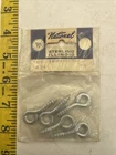 Vintage Nos National Screw Eyes 5 Pack Size 206 Small Zinc Plated GA31 New. Price: $7.30.
