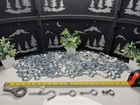 124 Qty! Bulk Mix Lot- Ceiling Hook 4-15/16" National Hardware N220-483 Zinc Open. Price: $90.00.