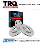 Trq Front Brake Rotors Set 2005-2007 Ford Focus New. Price: $119.95.