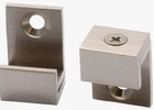 C.r. Laurence MC01BN Crl Brushed Nickel 5/8" Wide Mirror Clip Set New. Price: $22.50.