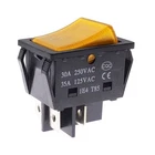 Yoiilnz 30A 250VAC/35A 125VAC KCD2 KCD4 Rocker Switch Dpst Pin Yellow Light... New. Price: $15.51.