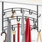 Lynk Professional Over Door Hooks Rack - 14 Hanger For Towels Clothes New. Price: $49.48.