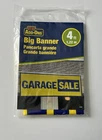 Hy-ko Garage Sale Banner X 18 Yellow Blue Yard Sign New In Bag 48. Price: $19.99.