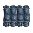 4 Pack 3/8" X 15 Boat Dock Lines For & Pontoon, Premium Marin... Fas New. Price: $31.99.