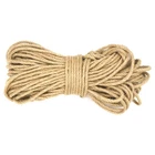 Imrope Jute 1/4" 100FT Heavy Duty Natural Clothesline Garden Twine 6MM New. Price: $25.04.