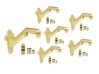 Qcaa Handrail Brackets 3 Zinc Die Cast Champagne Brass 6 Pack Made Taiwan New. Price: $47.11.