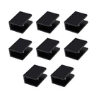 Kyien Pack Of 8 Aluminum Alloy Square Glass Shelf Clamp Clip Holder Su New. Price: $14.49.