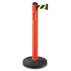 Lavi Industries 80-5000R/OR/SF Barrier Post With Belt, Orange, 12 Ft Length, 38 New. Price: $117.99.