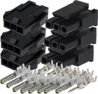 Molex Single Row (3-PIN) & Female Receptacle Plug, W/terminal Sockets Mi... New. Price: $12.33.