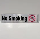 Hillman 839838 Self Adhesive No Smoking Sign 2 X New. Price: $8.00.
