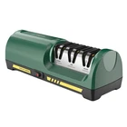 Electric Knife Sharpener For Kitchen, 3-STAGE Diamond Abrasive Discs With 15 Pr New. Price: $305.97.