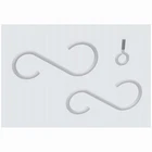 Extension Hanging Hook Kit, White, 3-1/2 In. N275-131 New. Price: $12.68.