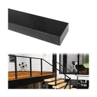 Muzata 6'6" Black Cable Railing Rectangular Stainless Steel Handrail... New. Price: $88.31.