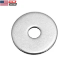 X 1" Stainless Fender WASHER,18-8 (304) Steel Flat WASHER,1/4" Id New. Price: $12.04.