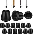 Vocomo 1" Round Rubber Chair Leg Tips Caps, Floor Protectors Furniture New. Price: $15.99.