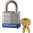 Master 7D Padlock, Keyed Different Key, 3/16 In Dia Shackle, 9/16 New. Price: $19.54.