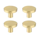 Rzdeal Cabinet Knobs,solid Brass Round Dresser Drawer And Pulls Simple ... New. Price: $21.19.