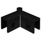 Crl S0GC91MBL Matte Black Adjustable "sleeve Over" Glass Clamp New. Price: $36.33.