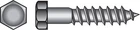 Hillman 230039 Zinc-plated Steel Coarse Thread Hex Lag Screw 5/16 In. New. Price: $23.13.