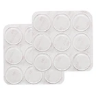 Ginoya 18PCS Glass Top Bumpers, Silicone Adhesive 30MM, 2MM, Translucent New. Price: $15.99.