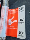 Fluidmaster 3/8 In. Od Comp. X Compression 16 S.s. Hose Lot Of 4 New. Price: $19.99.