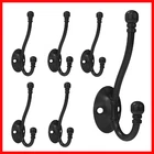 Cbwlwj 6 Pack Heavy Duty Wall Hooks For Hanging Metal Coat Mount New. Price: $36.86.