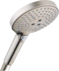 Hansgrohe 26037821 Raindance 3-JET Handshower 2.5 Gpm Brushed Nickel New. Price: $235.90.
