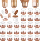 Chunzexi 24 Pack Chair Leg Protectors For Hardwood Floors, Silicone Felt New. Price: $22.99.