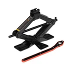 Big Red Torin Wide Base Cross Car Scissor Jack, 1.5 Ton (3,000 Lbs) Black New. Price: $39.99.