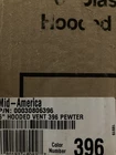 Mid America 6" Hooded Vent For Insulated Siding 00030806396 Pewter Color New. Price: $7.00.