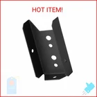 Gbgs 20 Pack Fence Brackets For 2X4 Wood RAIL,18 Gauge,black New. Price: $25.31.