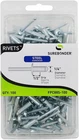 Surebonder 1/4" X 1/2" Steel Blind Rivets Count Pack FPC88S-100 New. Price: $34.99.