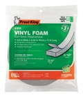 Thermwell 801953 Frost King Vinyl Foam Tape - Closed Cell Moderate Compression New. Price: $18.38.
