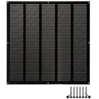 Lirast 18X18 Vent Cover With Built-in Screen Black Return Air Grille For Wa... New. Price: $97.67.