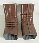 (2 Pack) Amerimax 2526419 Gutter Front Elbow 3 Brown 75 Degree Aluminum New. Price: $9.99.