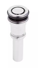 Signature Hardware Pop-down Bathroom Sink Drain W/overflow, Chrome Open. Price: $89.95.
