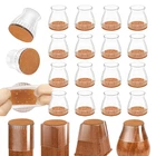 Yopieke Chair Leg Floor Protectors 24 Pack Silicone Furniture Pads For Hardwood New. Price: $23.59.