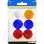 Hillman 1-1/4 In Assorted Reflector Safety Reflective Marker New. Price: $6.93.