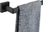 Jqk Black Towel Bar, Rounded Edges 32.36 Inch Rack, 304 Stainless Steel New. Price: $35.54.