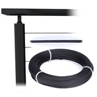 Muzata 1/8" Black T316 Stainless Steel Cable Wire Rope For Indoor Outdoor WR19 New. Price: $129.99.