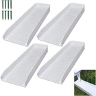Rain-gutter Downspout Splash Block With 8 Fixing Nails 16" Extender New. Price: $47.16.